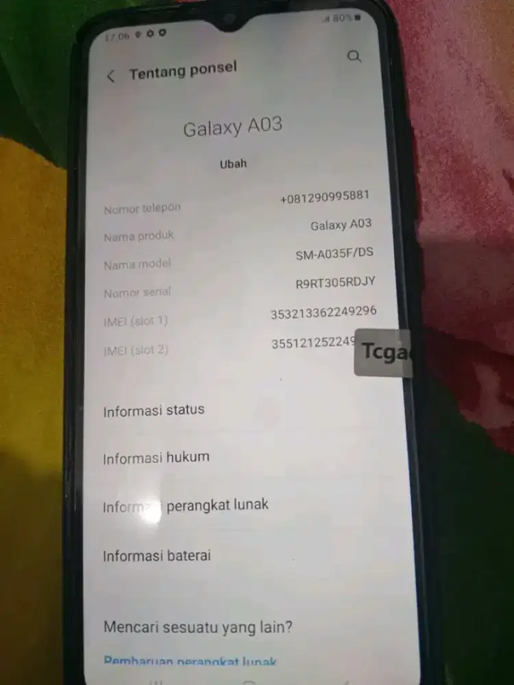 Samsung A03 Ori