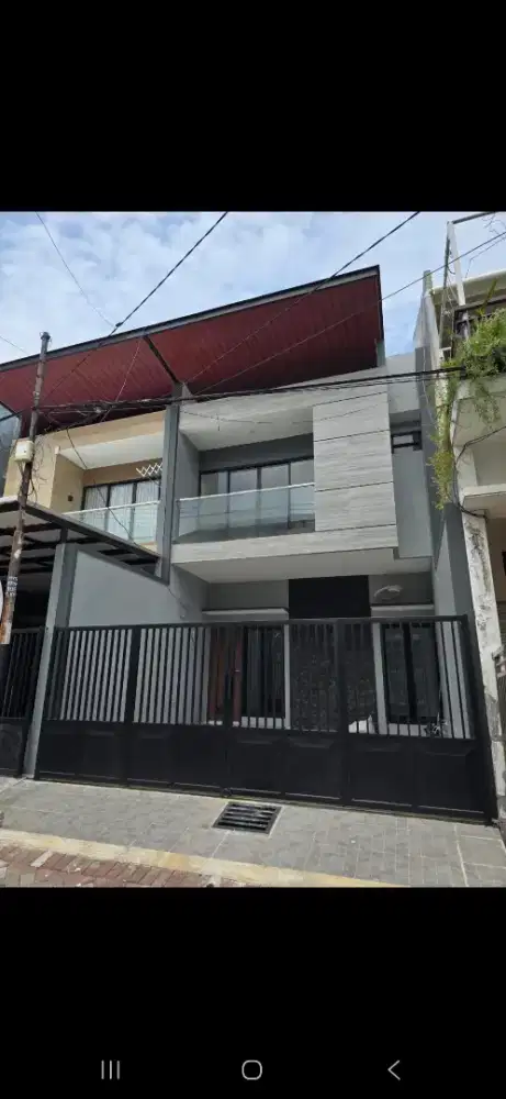 New minimalis 2 lantai 4 kt +1 di Mulyosari