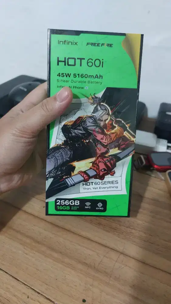 Infinix Hot60i 8/256GB New segel