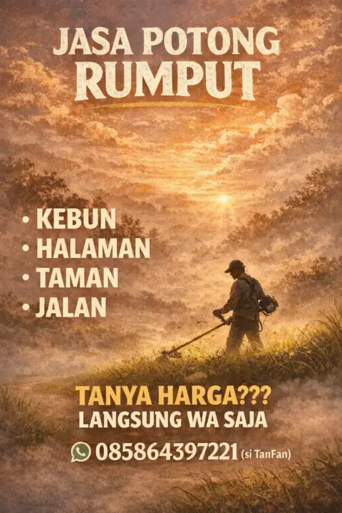 JASA POTONG RUMPUT siTanFan
