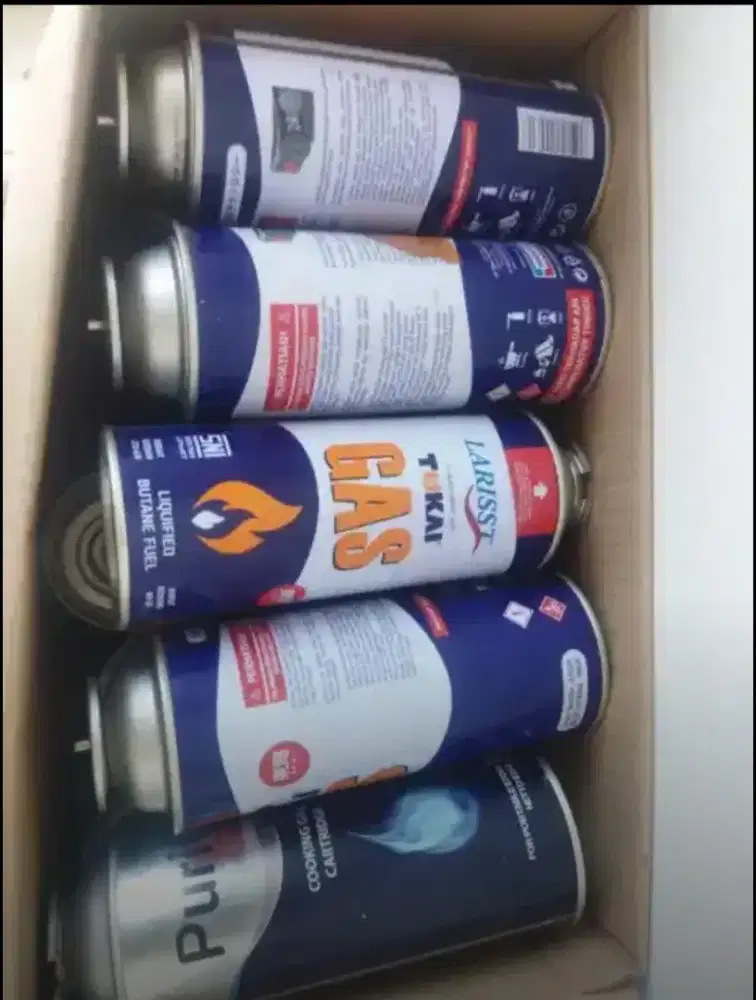 kaleng Gas prtable kosong