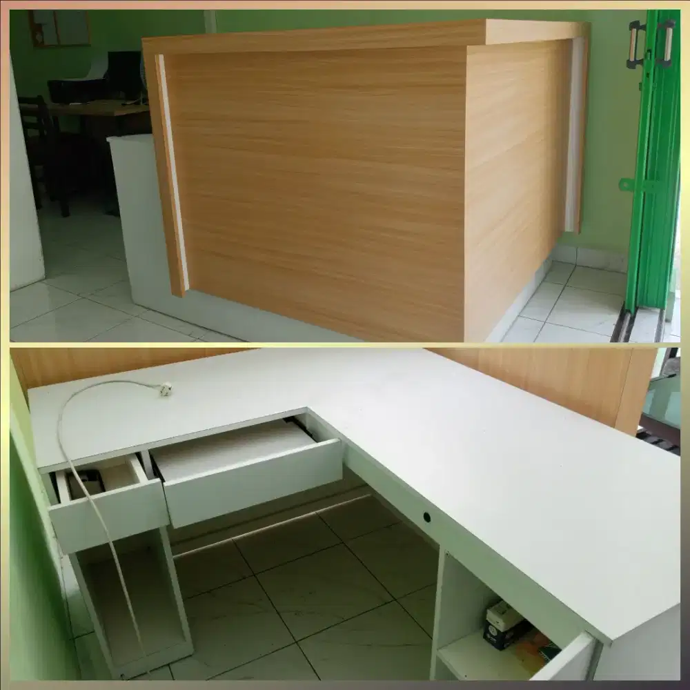 Dijual Meja Resepsionis