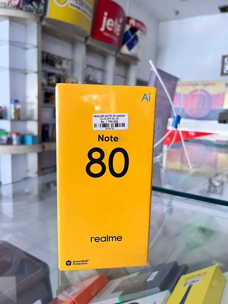 Realme note 80 penyimpanan 4/64GB CM 1 Jutaan aja