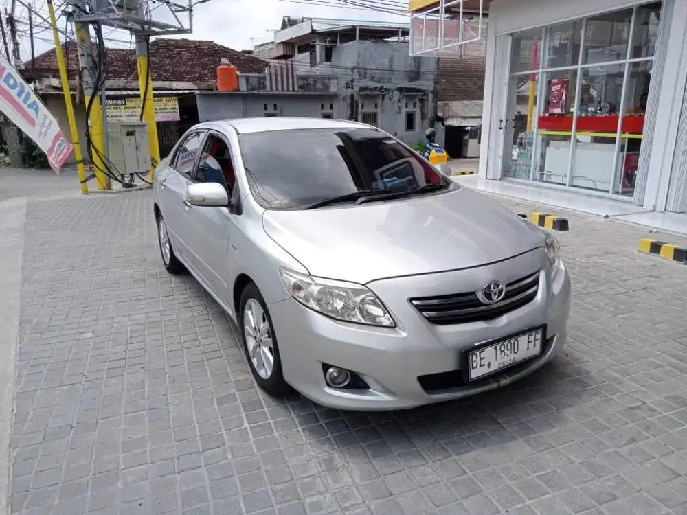 Toyota Altis manual