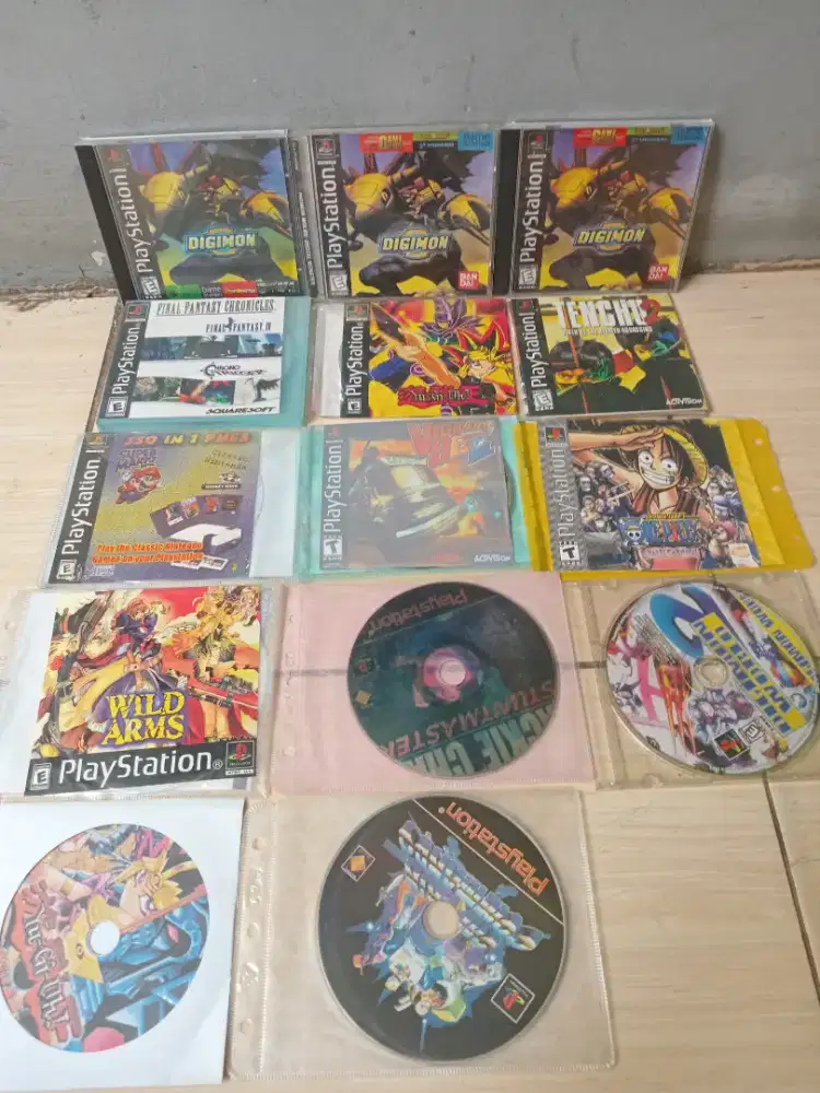 Jual kaset ps1 borongan