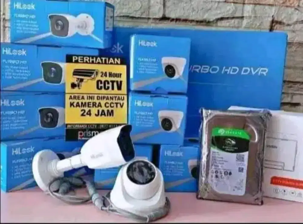 SEDIYA PAKET KAMERA CCTV LENGKAP PLLS JASA PASANG YA