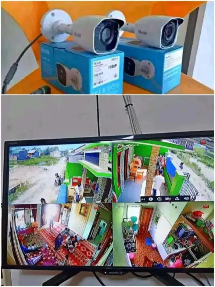 SEDIYA PAKET KAMERA CCTV LENGKAP PLLS JASA PASANG YA