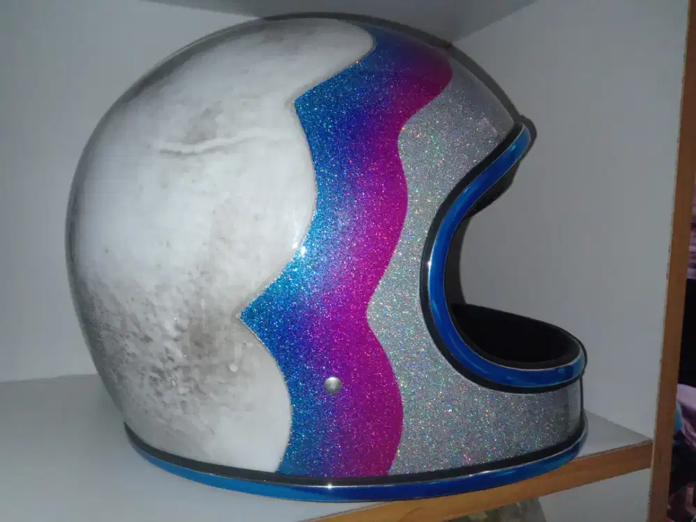 Helm custom Glitter original store ,All size