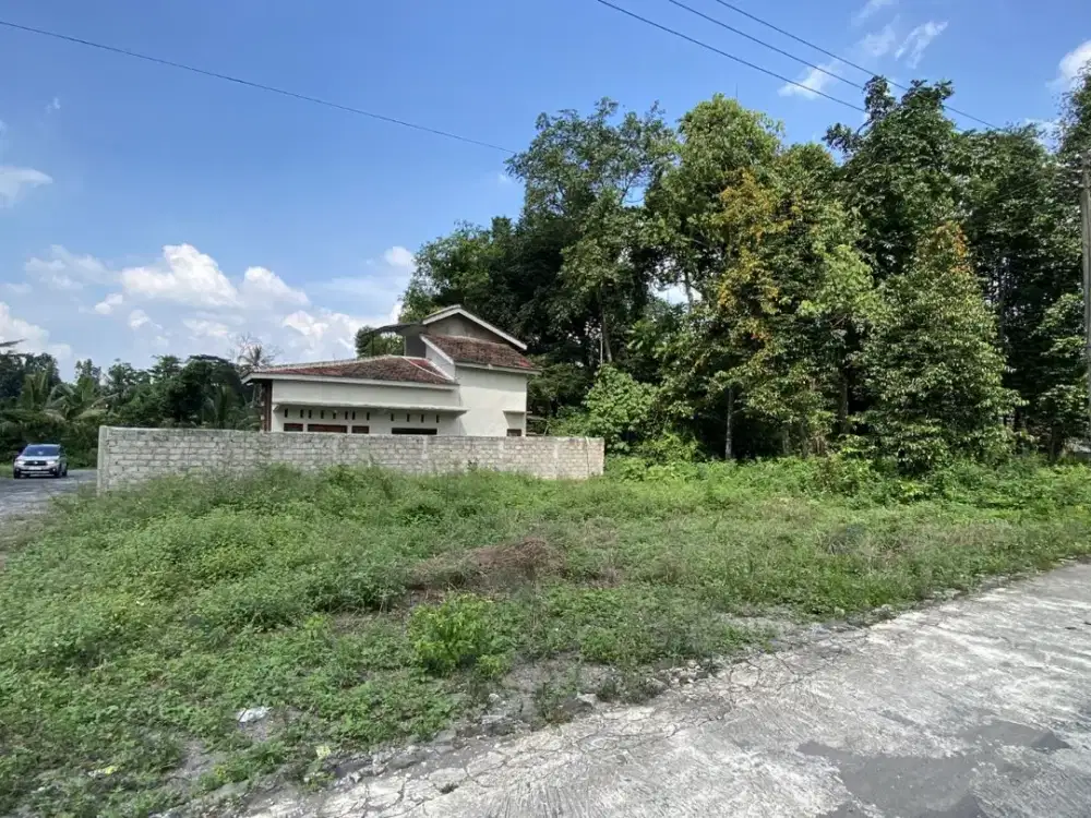 Tanah SHM Sleman Jogja Dekat Stadion Maguwoharjo Area Jl Purwomartani