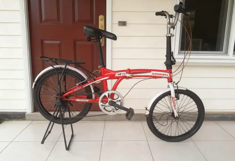 Sepeda lipat ukuran 20 bekas