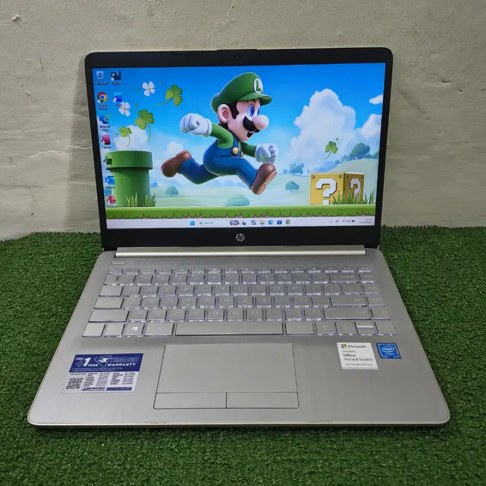 Jual Bu Laptop Hp 14s Gold N4 4/256 Key Backlit