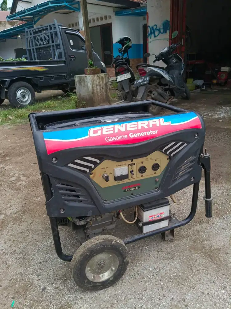 Jual Mesin Genset General 5500WATT Mulus Siap Kerja