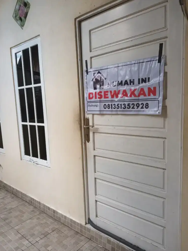 Disewakan Rumah Murah Jl. Saka permai  Gg. Hj.Mardiah