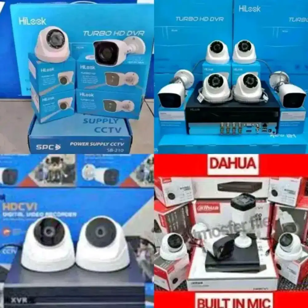 SEDIYA PAKET KAMERA CCTV LENGKAP PLLS JASA PASANG YA