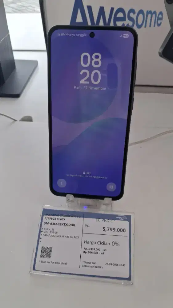 PROMO CICILAN RINGAN 18K/HARI SAMSUNG GALAXY A36 5G 8/256