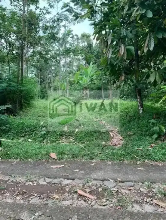 Tanah Iklim Sejuk Hadap Jalan Cor Bisa Perluasan