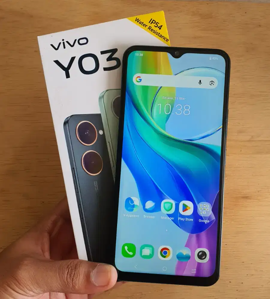 Vivo Y03 4+4/64 fullset segel