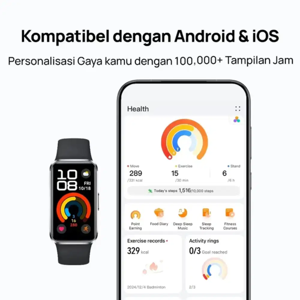 Jual Bekas Jam Tangan Huawei Band 10