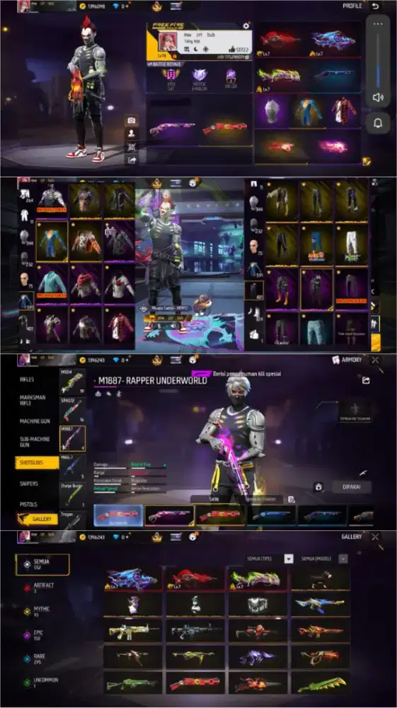 Jual beli akun ff aman dan amanah