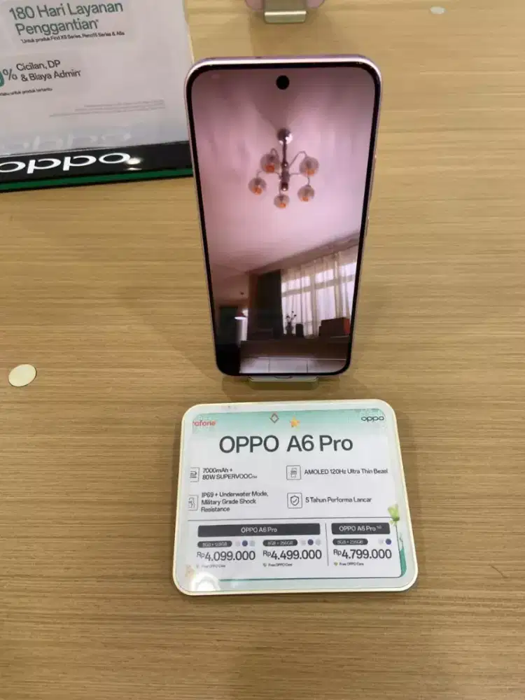 PROMK CICILAN BUNGA RINGAN OPPO A6 PRO