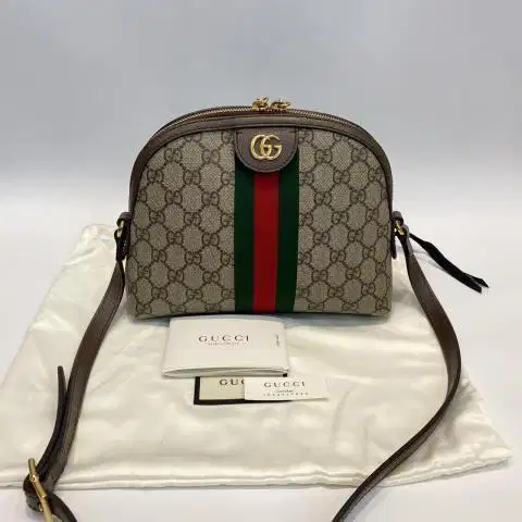 Gucci Ophidia Dome Crossbody Bag (Monogram)