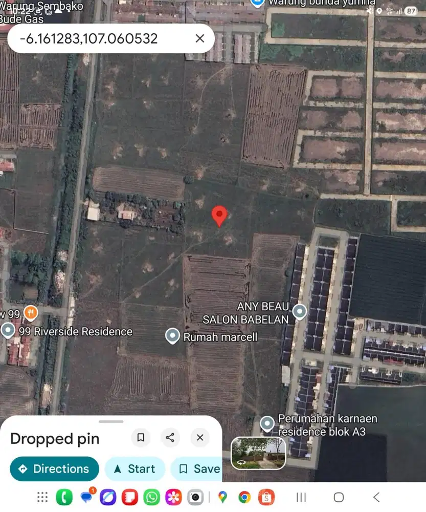 Penjualan Tanah Kosong seluas 9941 m2