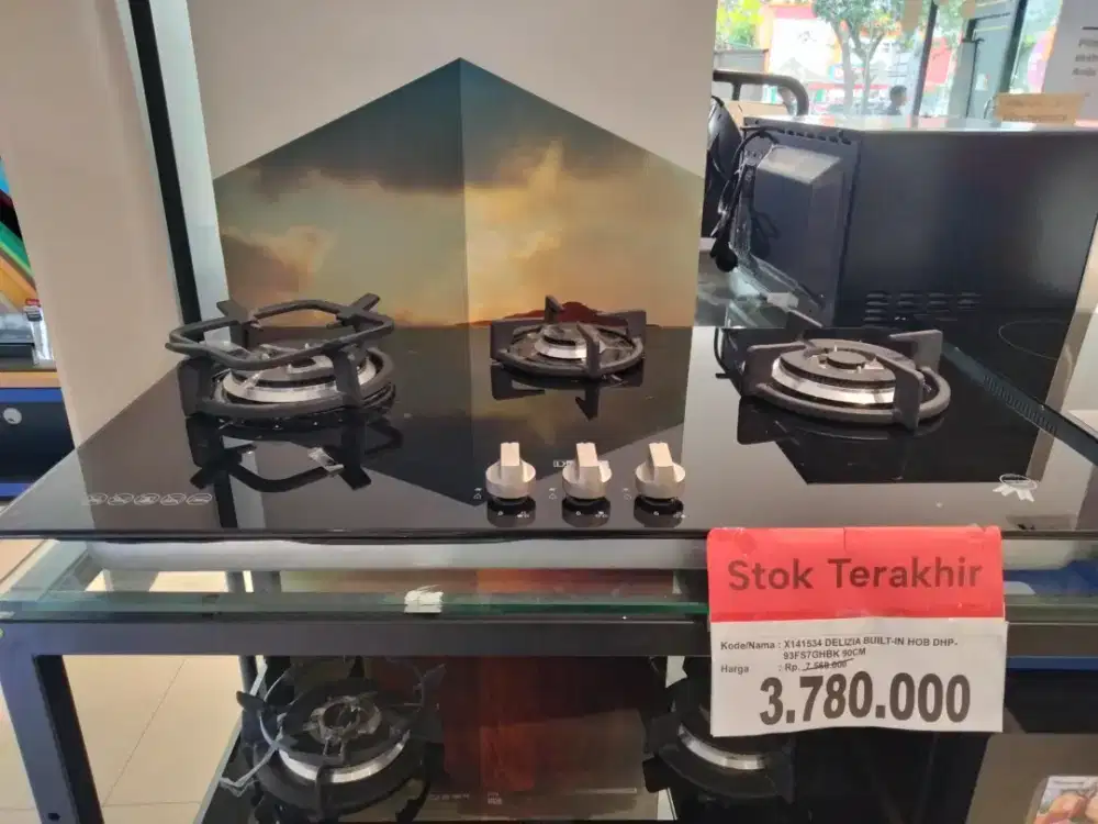 STOK TERAKHIR! Cicilan kompor tanam DELIZIA
