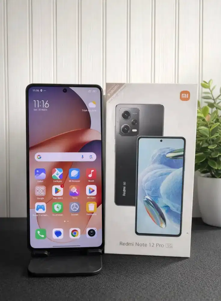 Redmi Note 12 Pro 5G 8/256 GB Resmi Fullset Ok