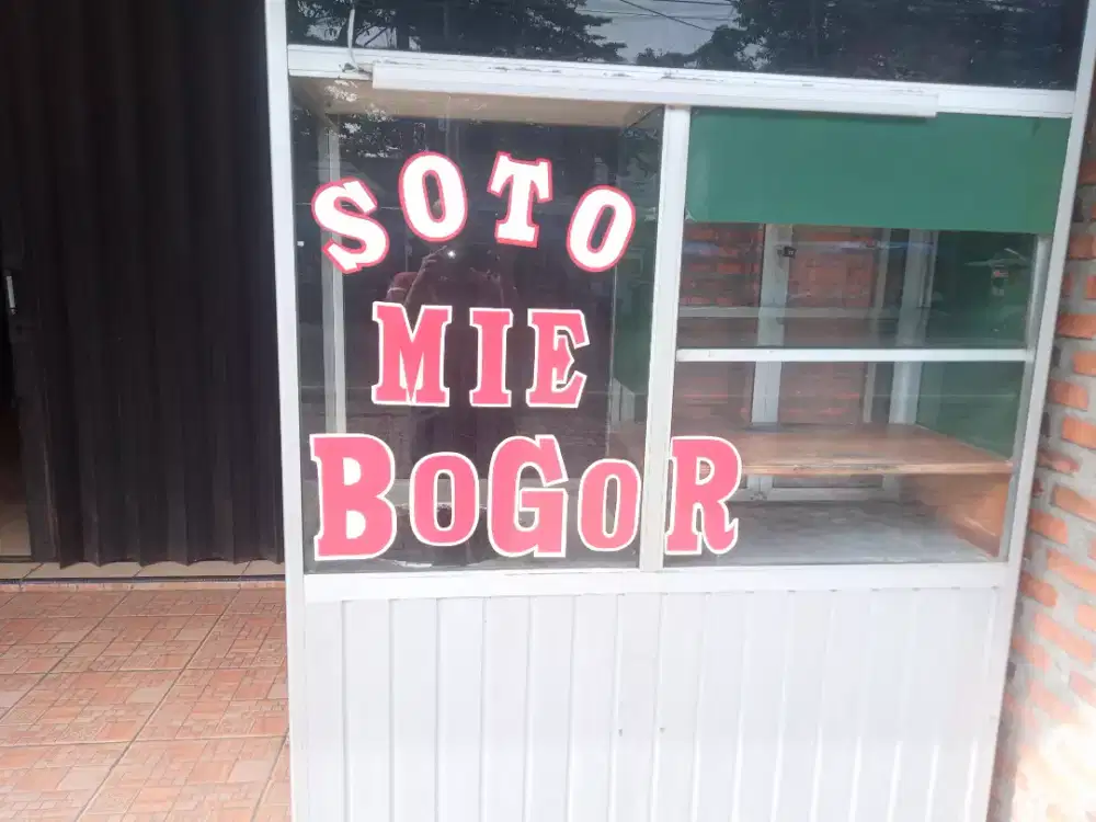 Jual cepat gerobak etalase