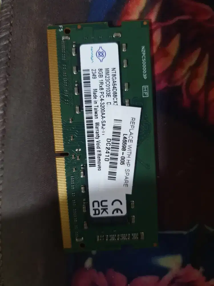 RAM SODIM 8GB DDR4 3200Mhz - Nanya