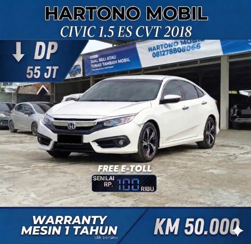 CIVIC 1.5 ES CVT 2018