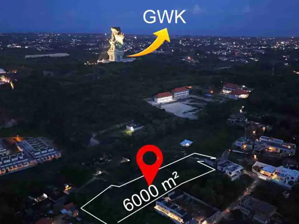 Tanah Samping GWK View Laut Tol Ungasan Bali