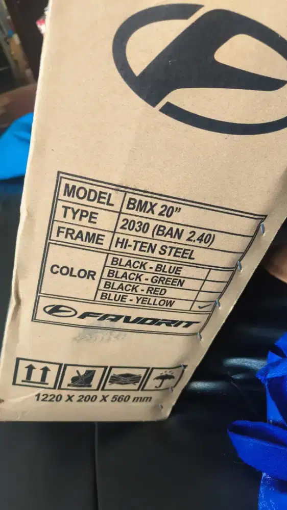 Model BMX 20 , type : 2030 (BAN. 2.40)