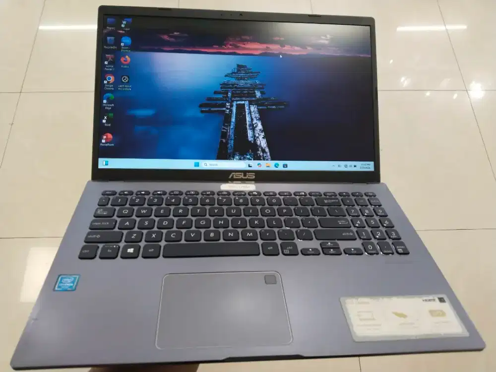 Dijual laptop Asus Vivobook A509M intel n4020 ram 4GB SSD 256GB Win 11