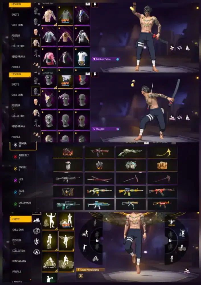 DIJUAL AKUN FIREE FIRE