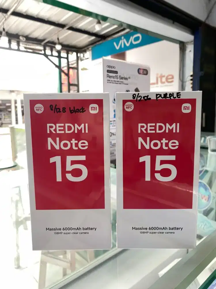 Best Seller Redmi Note 15 8/256GB