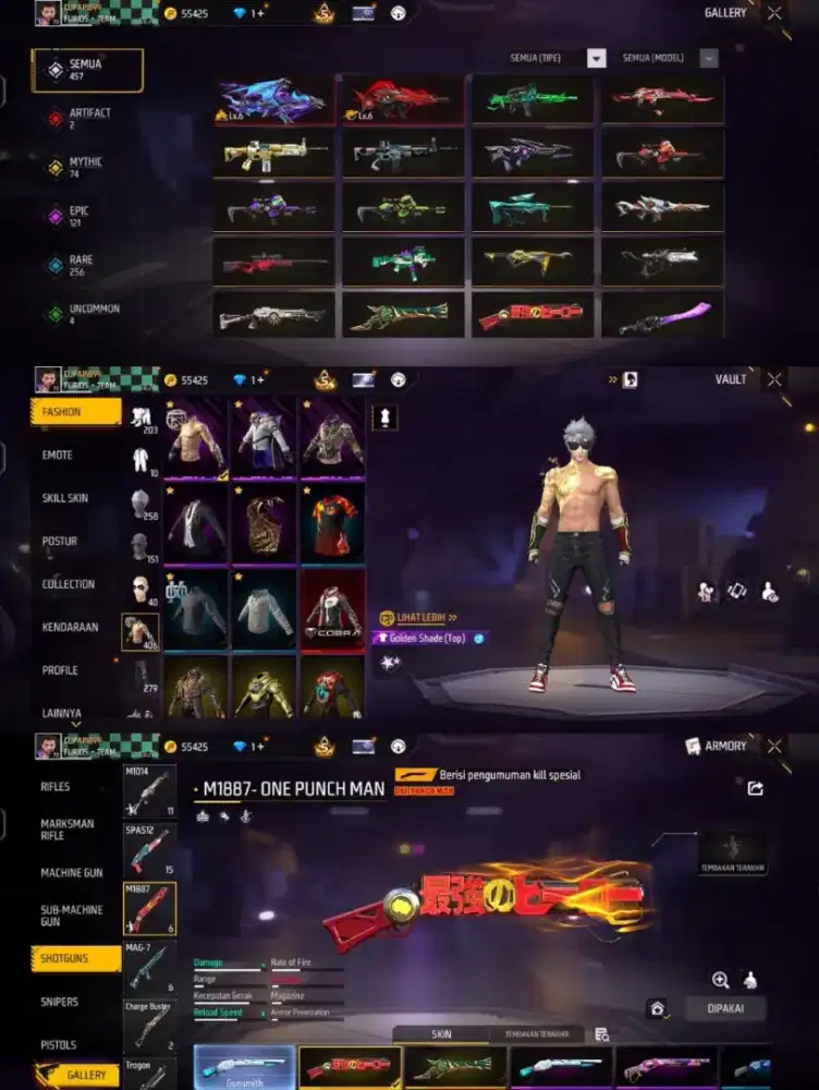 JB PIKZ STORE JUAL BELI AKUN FF AMAN DAN AMANAH MINAT CHET