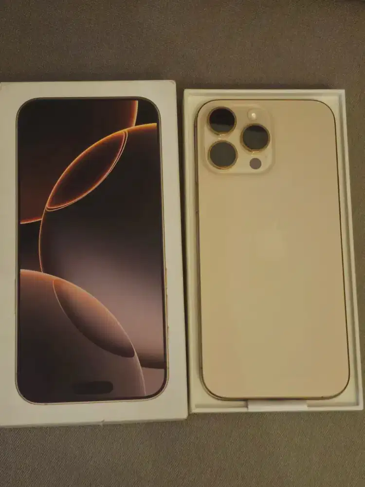 Iphone 16 Pro max 512GB dual sim Like New Resmi Bea cukai