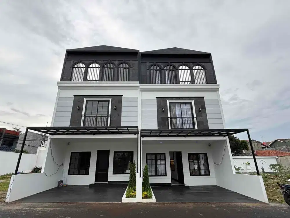 650 Meter Stasiun Lenteng Rumah Modern Classic Di Jagakarsa