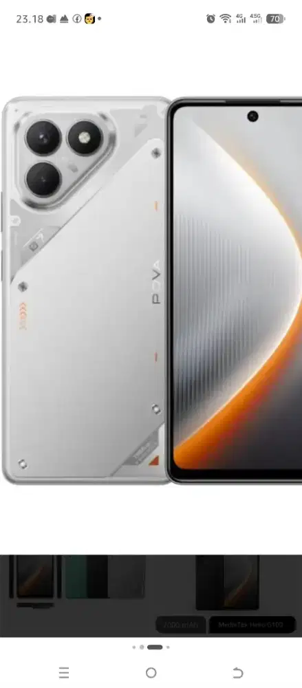 Jual HP tecno pova 7 4g