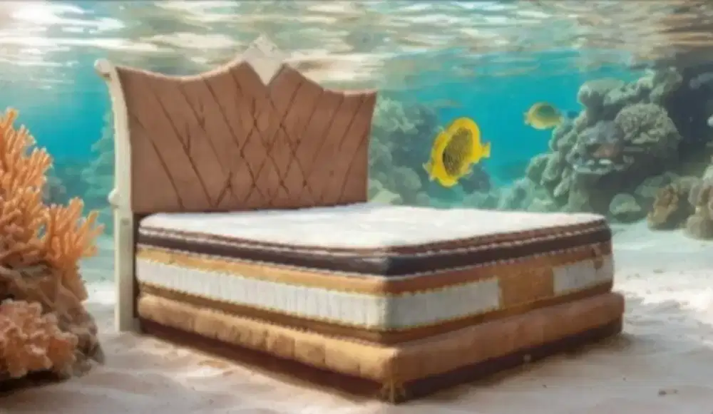 Wts springbed Spring air back supporter diamond set ori uk ukuran 180