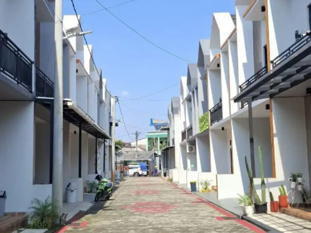 Sisa 2 Unit Rumah cluster Dekat Toll Cijago Cimanggis Depok,Free biaya2