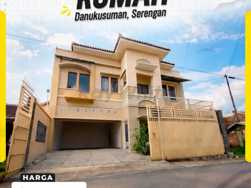 Rumah Modern 2Lantai 3kamar perlu renov dekat Kraton Solo, Danukusuman serengan Solo