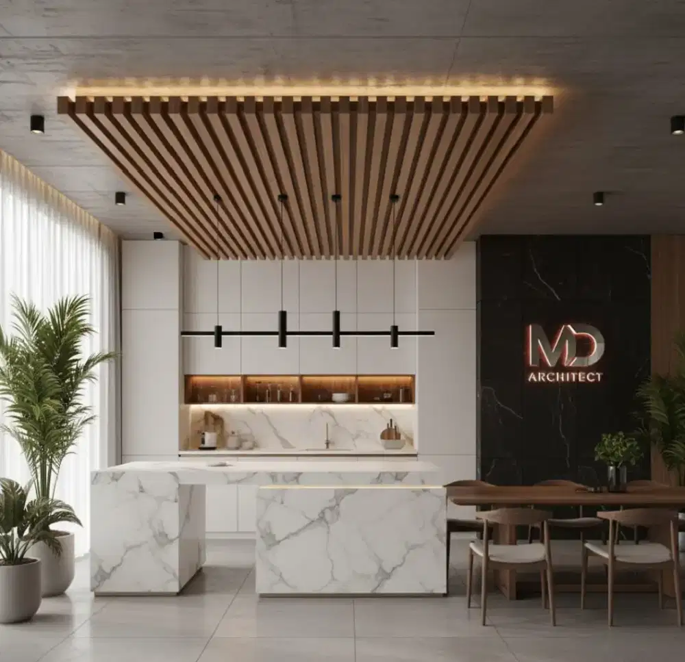 Interior rumah jasa arsitek kitchen BSD