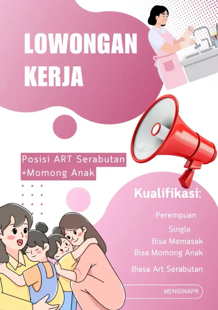 Art serabutan+Momong Anak