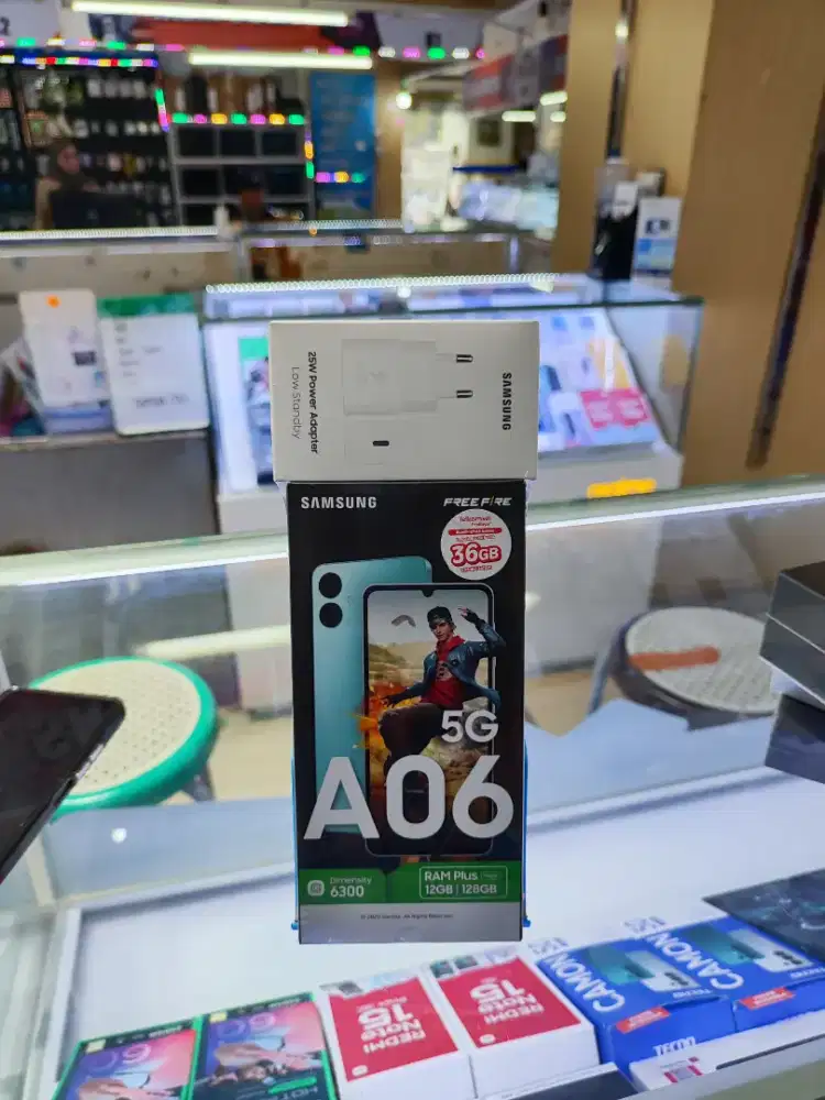 Samsung A06 5g 6/128 Free adapter