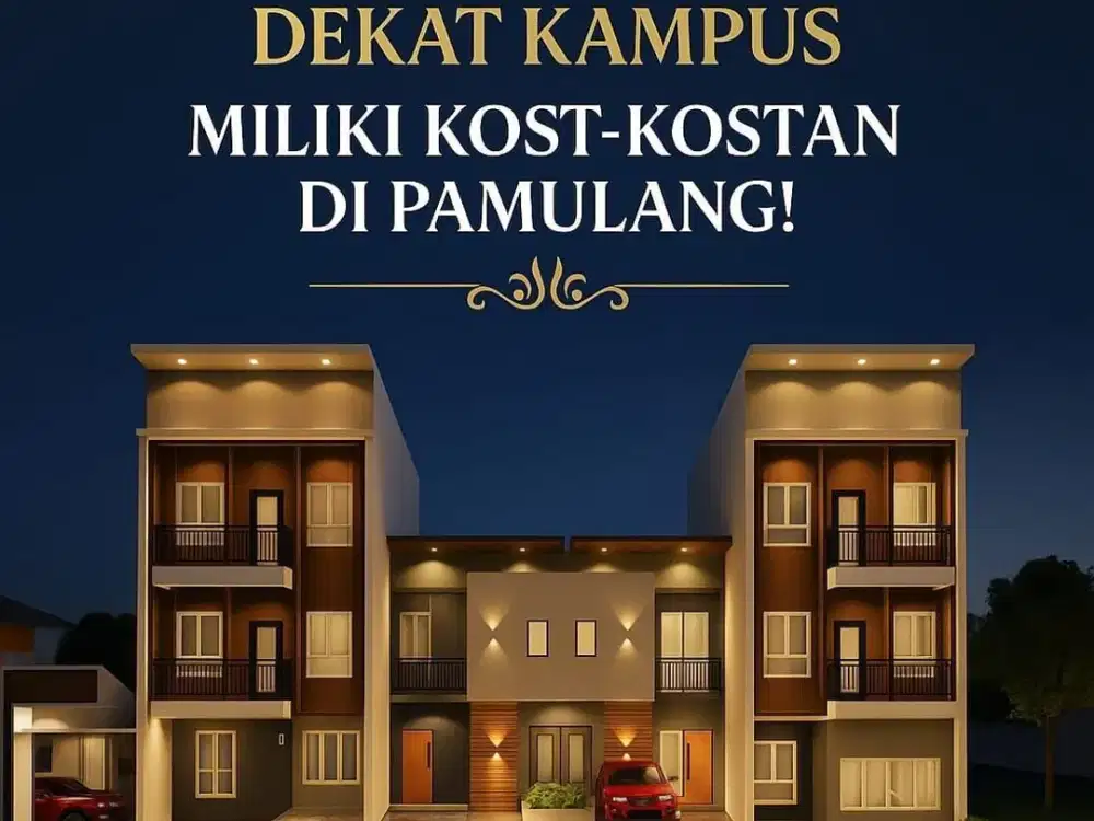 [HOT] Jual Rumah Kost Kosan FULL FURNISHED Kampus UNPAM 2 Serpong Tangsel