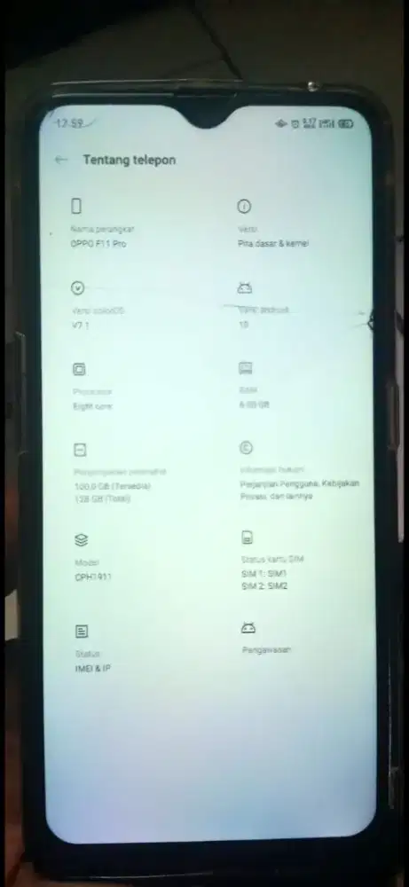 Dijual Hp Oppo F11 Ram 6/128