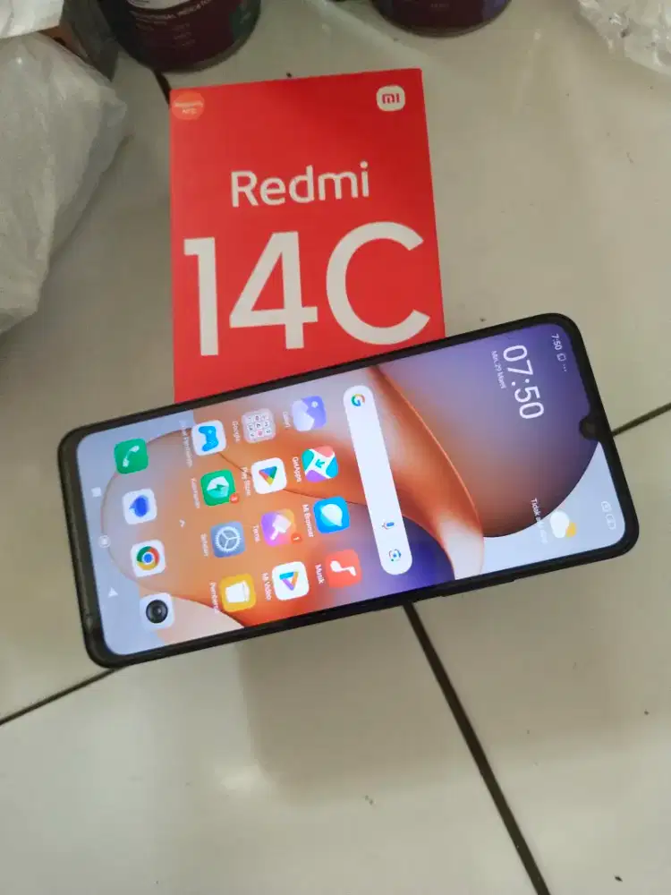 Redmi 14c   6/128   nominus mulus   udh pake temperglass dan softcase