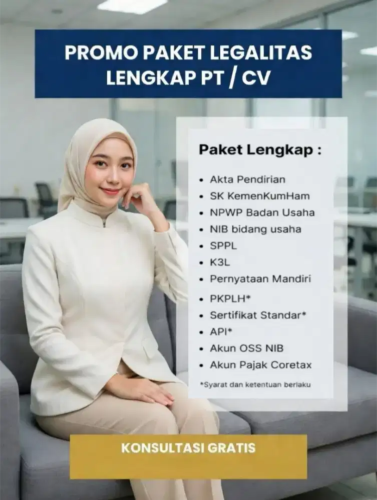 Perlengkapan Usaha Kantor PT